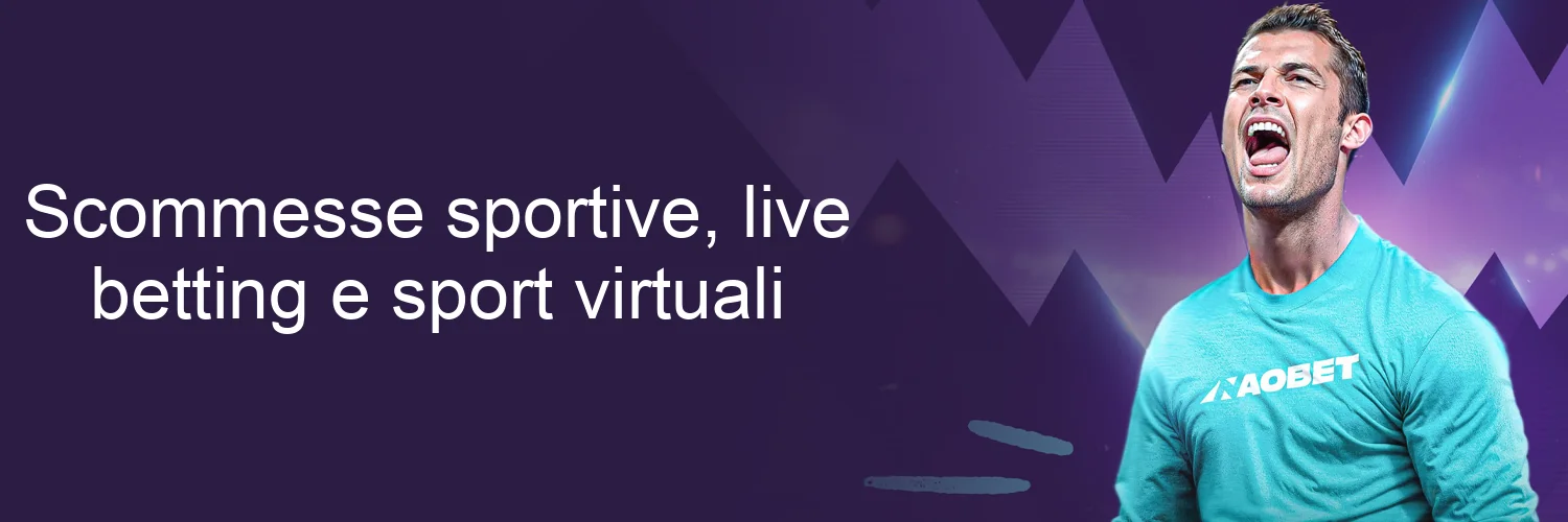 Scommesse sportive, live betting e sport virtuali